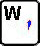 w